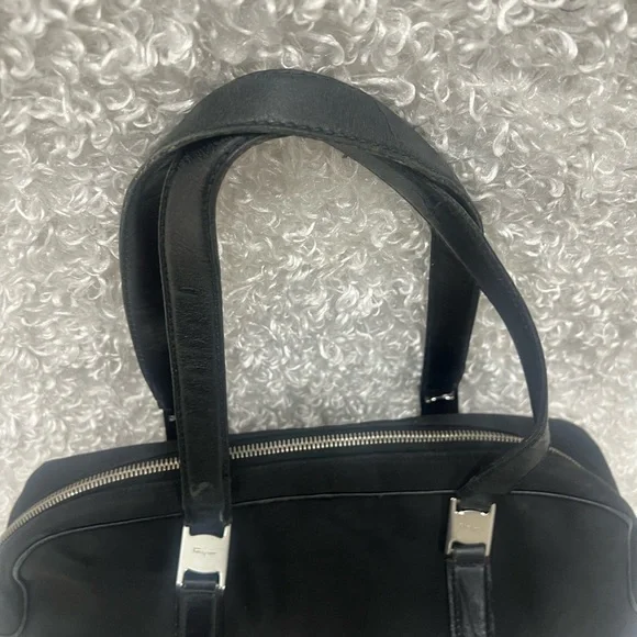Salvatore Ferragamo Vala Nylon Shoulder Bag